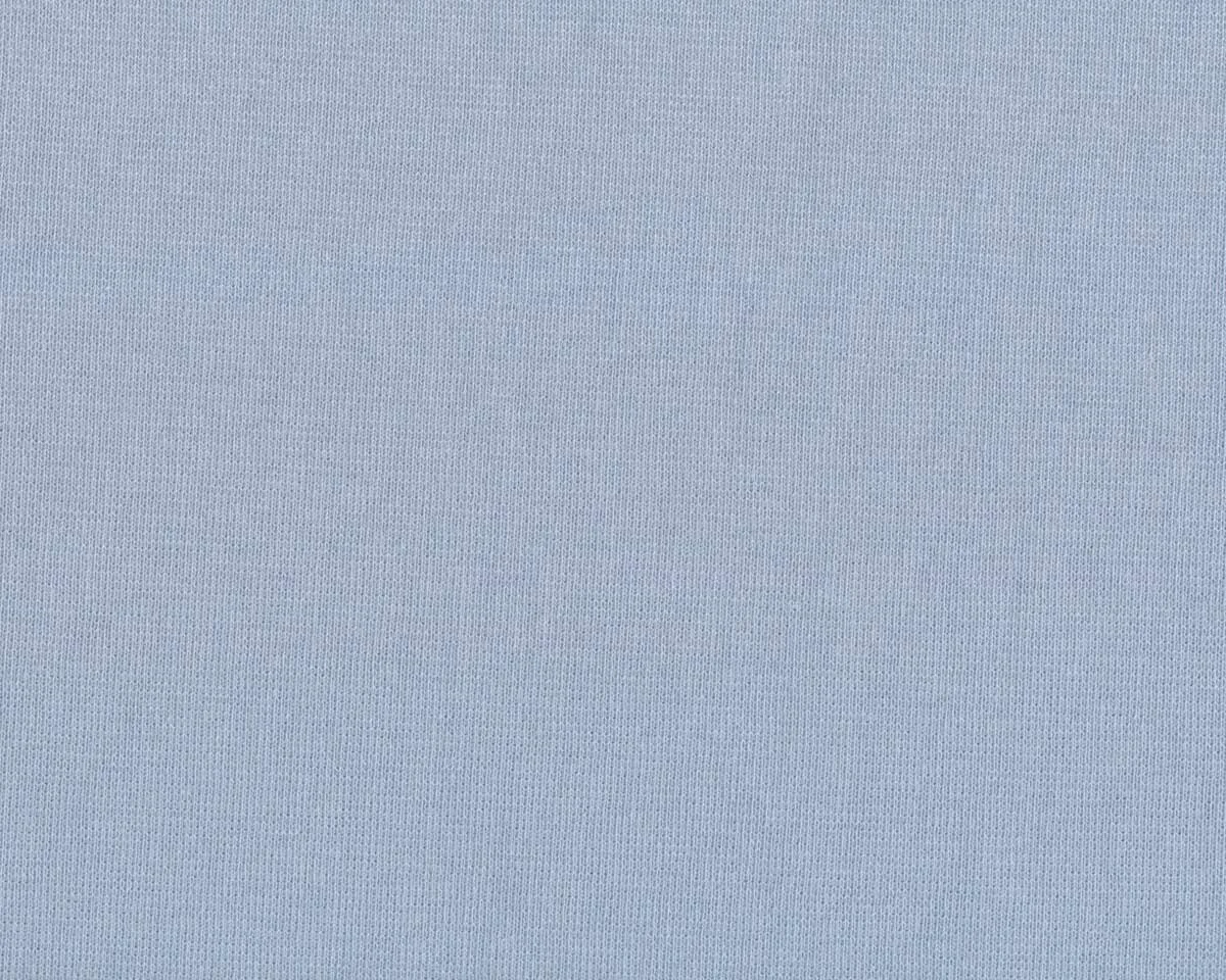 Bündchen-Stoff FEINRIPP, hellblau