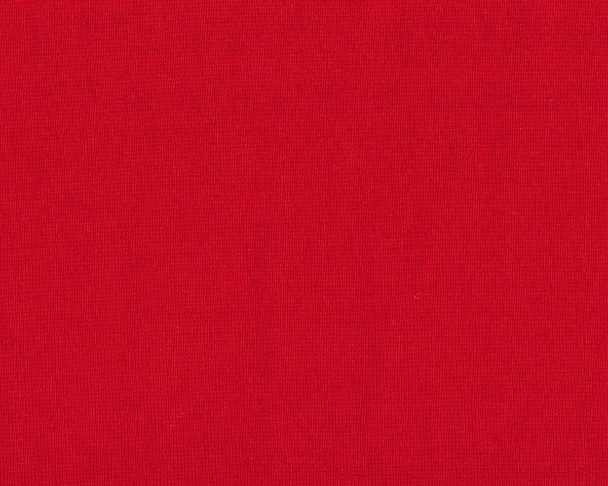 Bündchen-Stoff FEINRIPP LIGHT, hellrot, Swafing