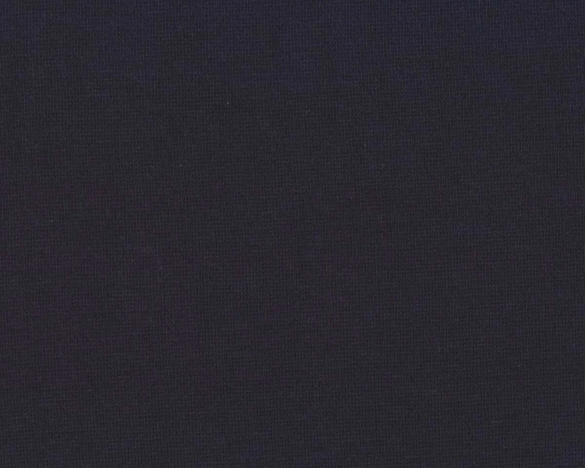 Bündchen-Stoff FEINRIPP LIGHT, marineblau, Swafing
