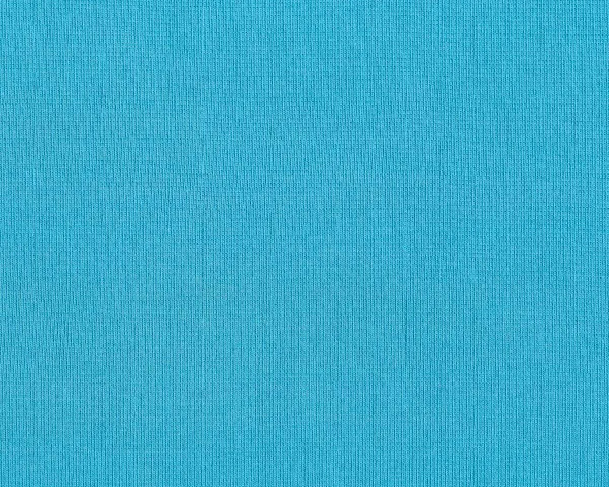 Bündchen-Stoff FEINRIPP, türkis