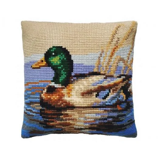 Collection d'Art - Kreuzstichkissen Drake