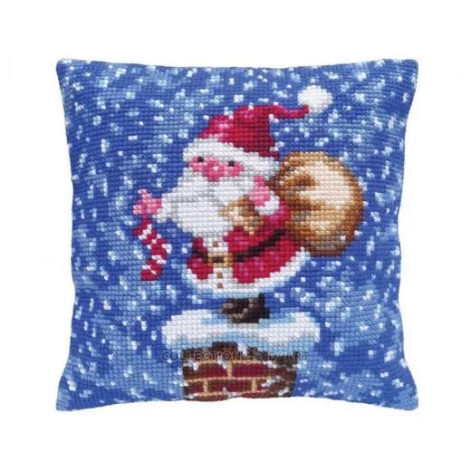 Collection d'Art - Kreuzstichkissen Merry Christmas