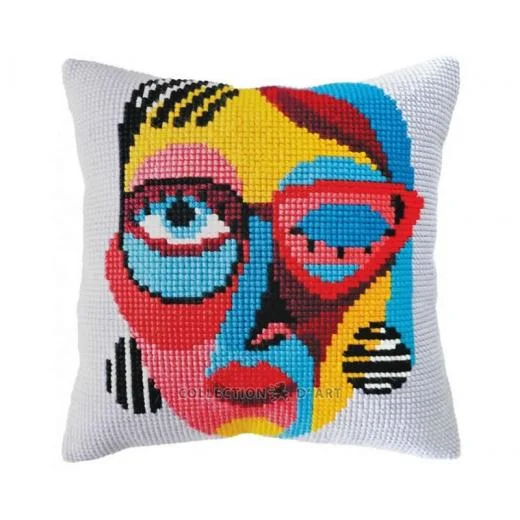 Collection d'Art - Kreuzstichkissen Hot Summer