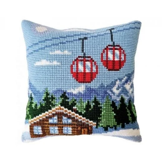 Collection d'Art - Kreuzstichkissen Winter Holidays