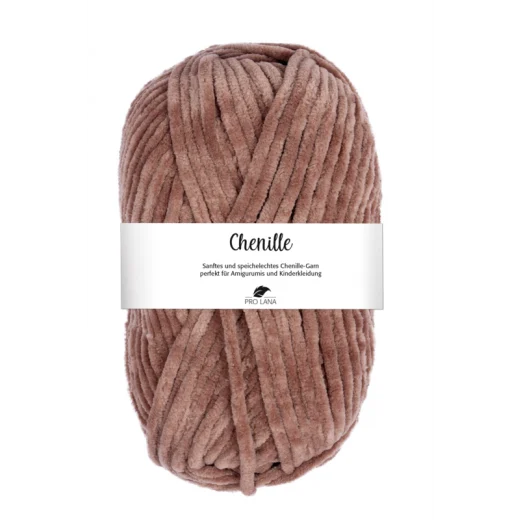 Pro Lana Chenille - hellbraun (Farbe 8)