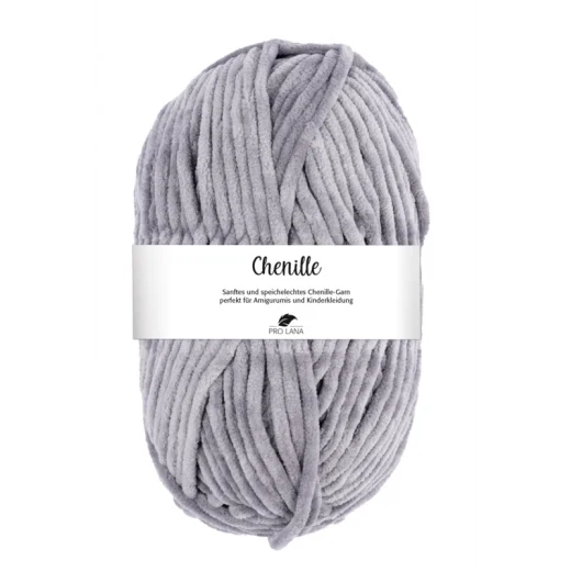 Pro Lana Chenille - grau (Farbe 92)
