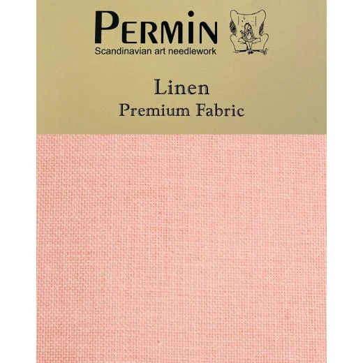 Wichelt Linen 32ct - Touch of Pink 70x50 cm