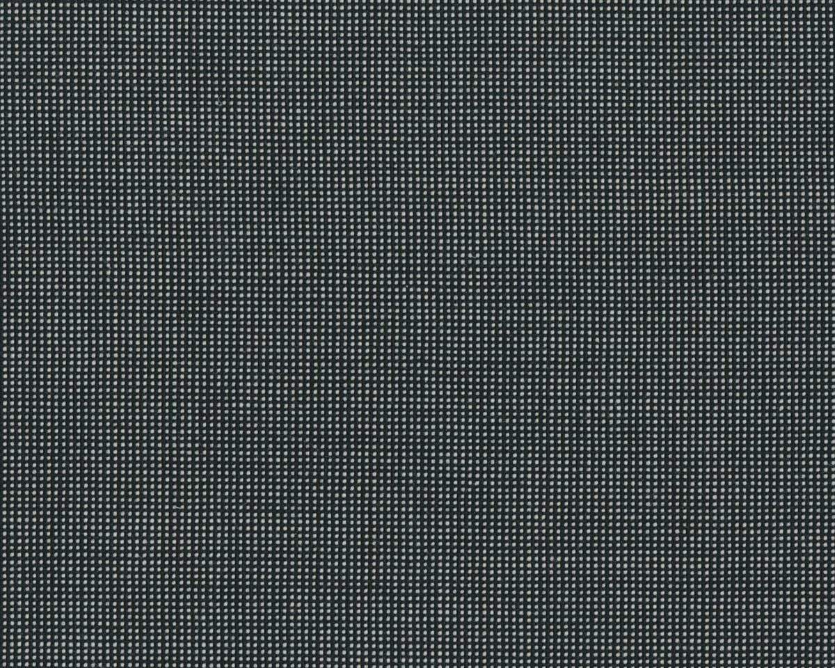 Edler, fein gewebter Baumwollstoff mit Schurwolle FRANCESCO, Web-Karo, anthrazit