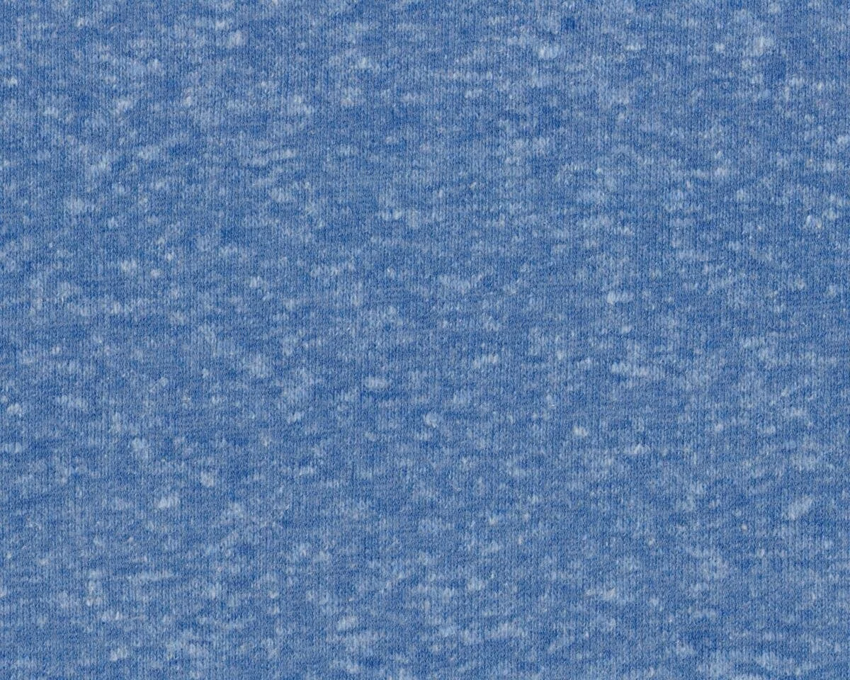 Feiner Baumwoll-Bouclé-Strick NICITA, jeansblau-wollweiß meliert, Hilco