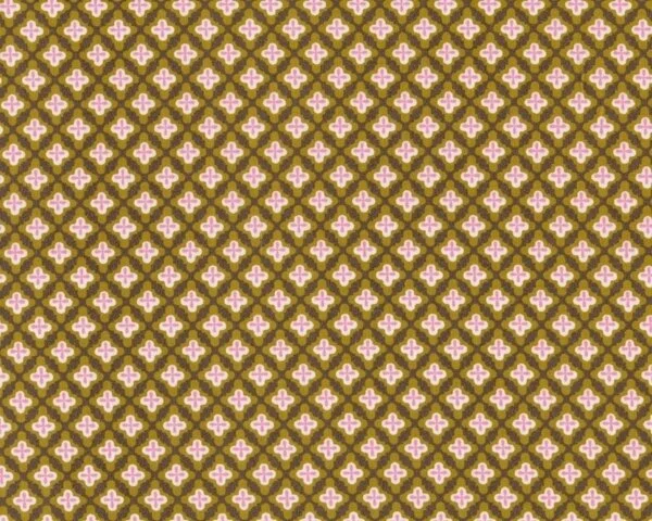 Feiner Baumwollstoff "Happy Mini Bizzi" mit Kreuz-Quadraten, limette dunkel