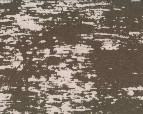 Feiner, halbtransparenter Ausbrenner-Jersey aus Italien LUNA, Camouflage-Optik, olivegrau