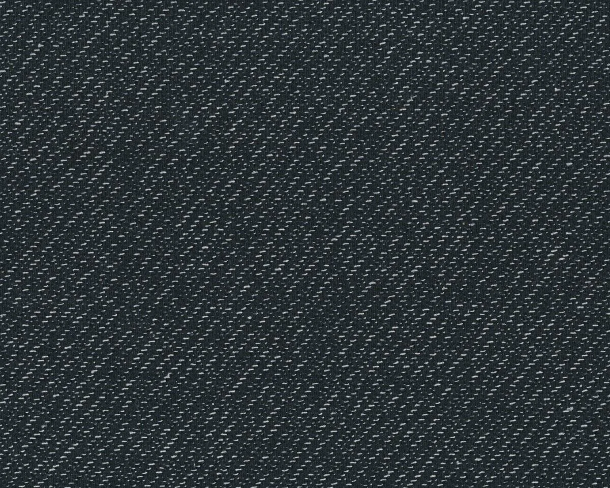 Feiner italienischer Seiden-Wollstoff ELEGANTE, diagonal meliert, schwarz-wollweiß