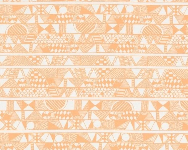 Feiner Popeline-Patchworkstoff INDIAN SUMMER, Musterstreifen, helles aprikot