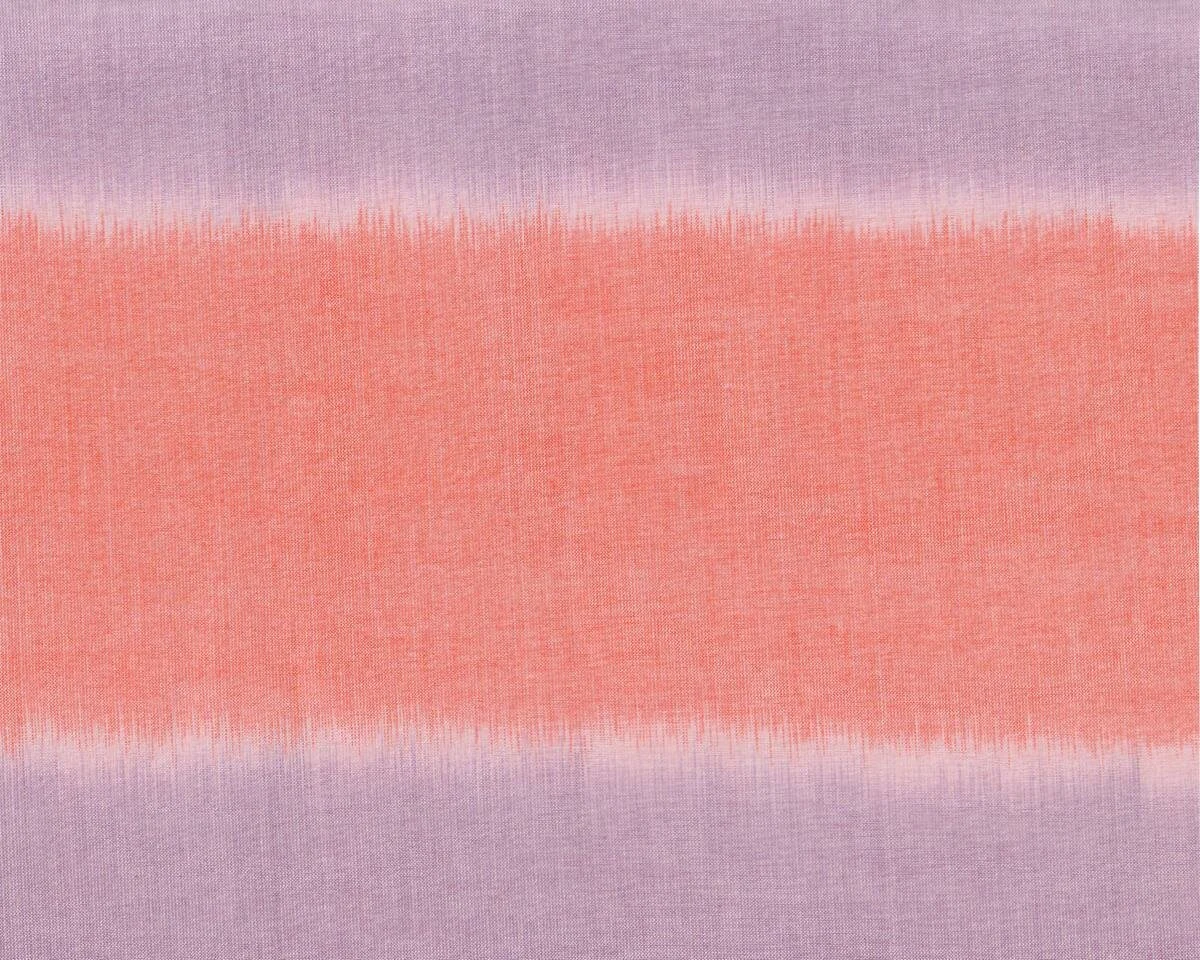 Feinstes Baumwollgewebe ARTISAN WOVEN, Verlaufsstreifen, helles aprikot-helles lavendel