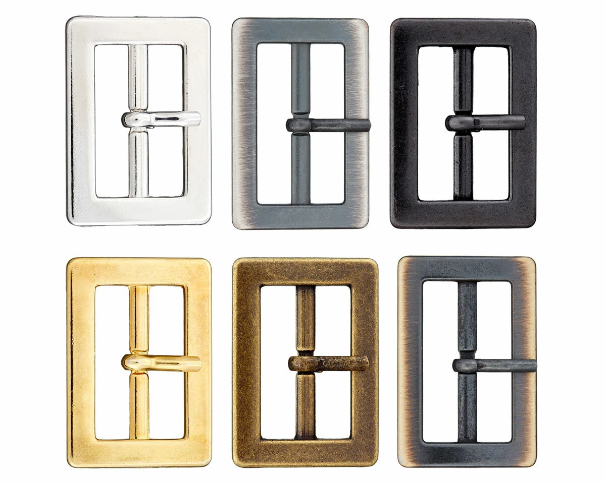 Gürtelschnalle aus Metall, Union Knopf