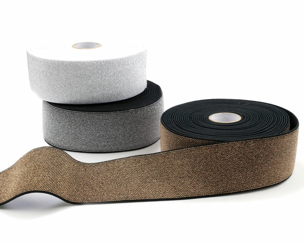 Gummiband ELASTIKBUND, glitzer metallic, Prym