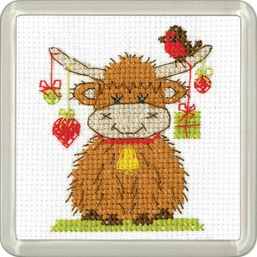 Heritage Crafts - Highland Heart ( incl. Untersetzer)