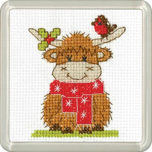 Heritage Crafts - Highland Scarf ( incl. Untersetzer)