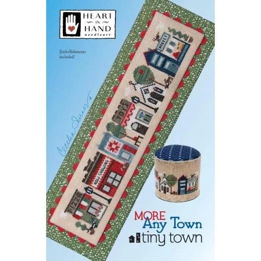 Heart In Hand Needleart - More Any Town Tiny Town