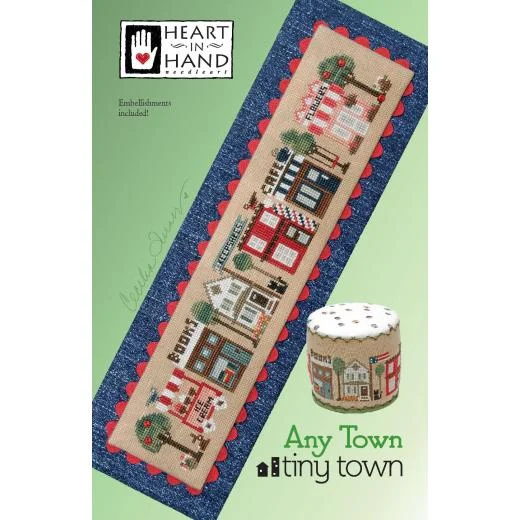 Heart In Hand Needleart - Any Town Tiny Town