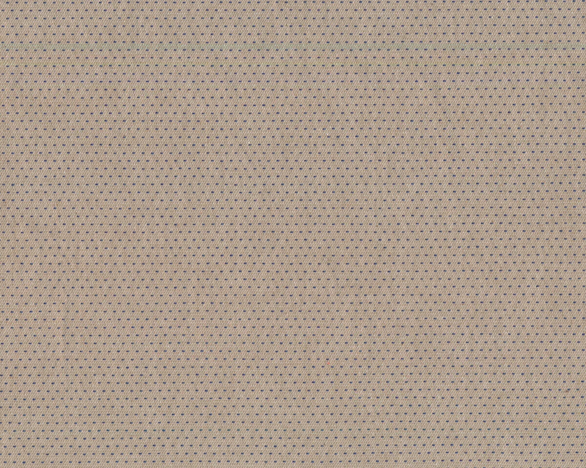 Italienischer Baumwollstoff SEVERA, Punkte-Raster, beige