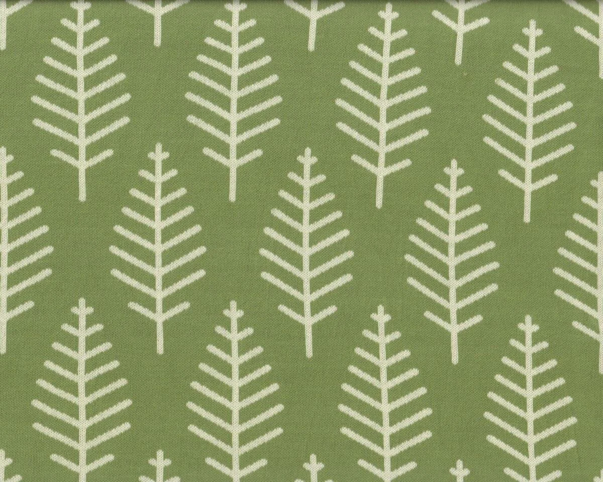 Jacquard-Strick BOTANICAL TRAIL, schilfgrün, Albstoffe
