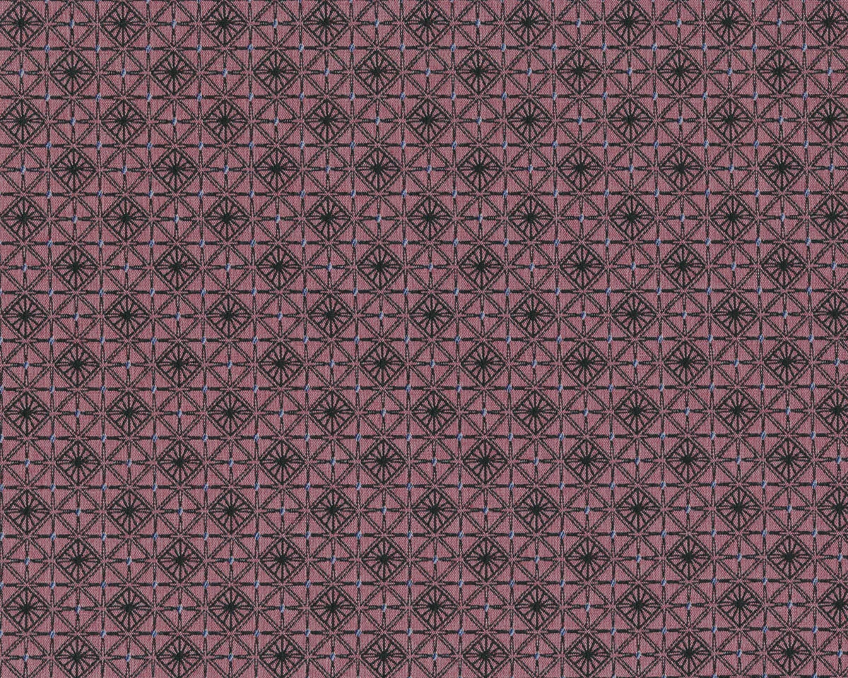 Jacquardstoff ANITA, Rautenmuster, altrosa, Toptex