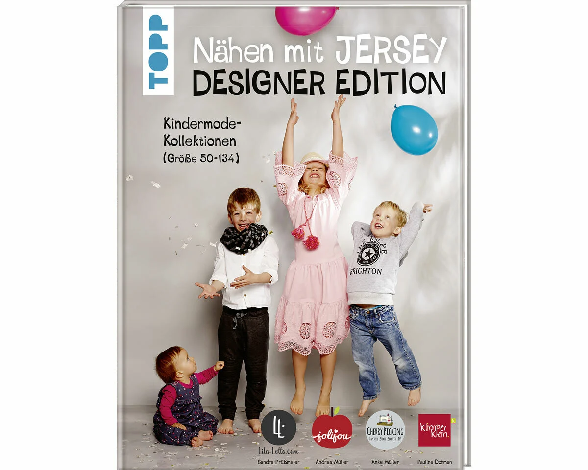 Jersey-Nähbuch: Nähen mit Jersey - Designer Edition, TOPP