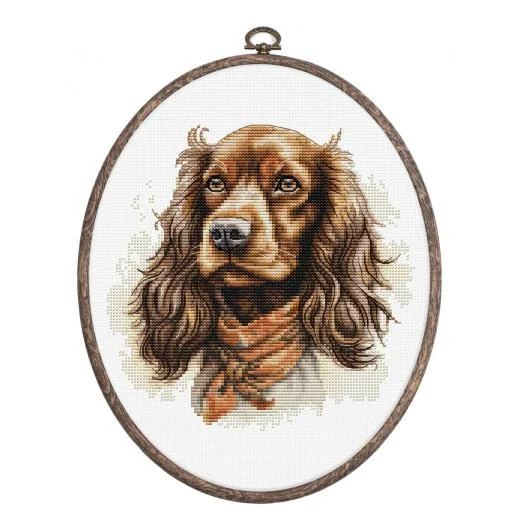 Luca-S - The Cocker Spaniel mit Stickring