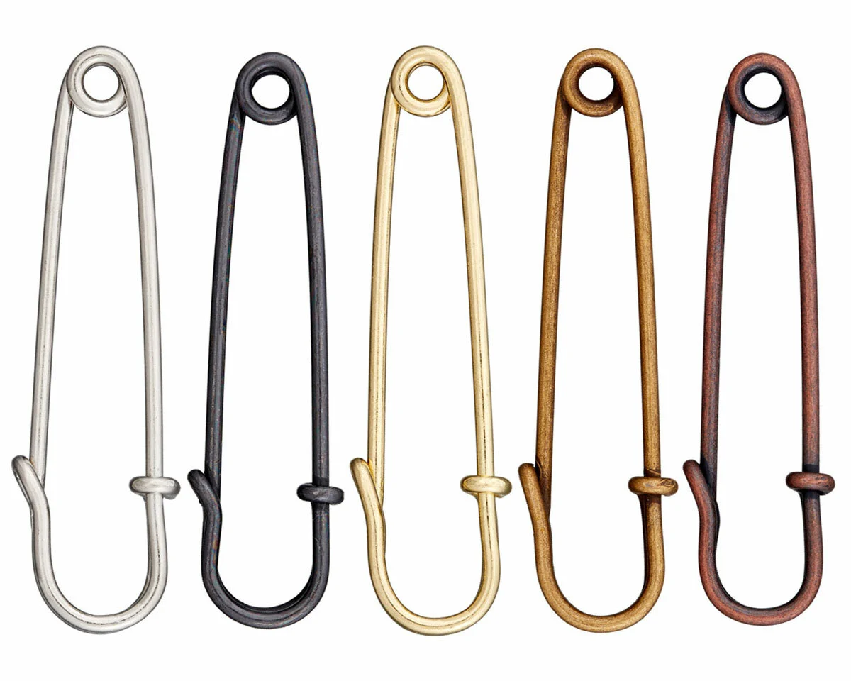 Kiltnadel aus Metall, Union Knopf