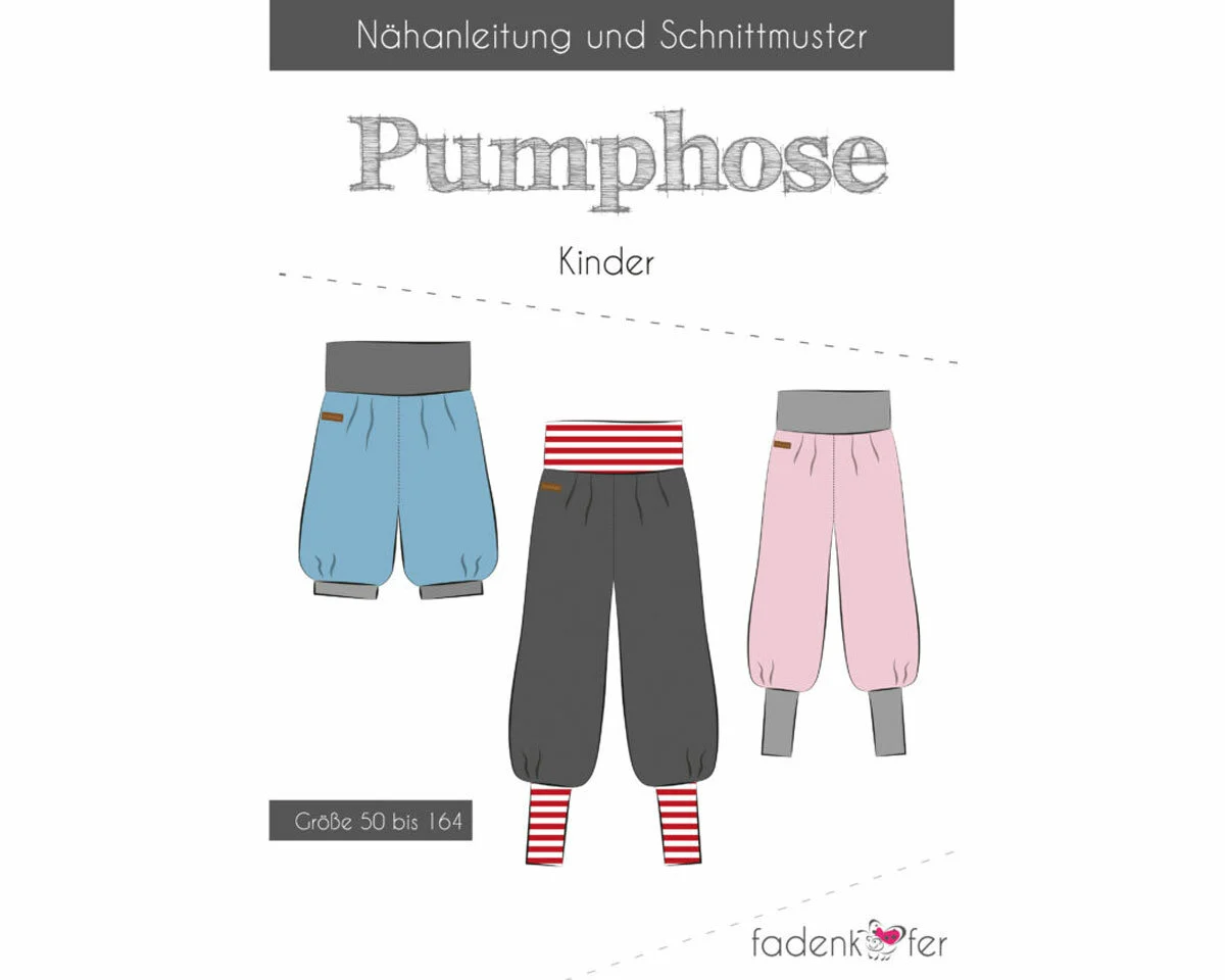 Kinder-Schnittmuster Pumphose, fadenkäfer