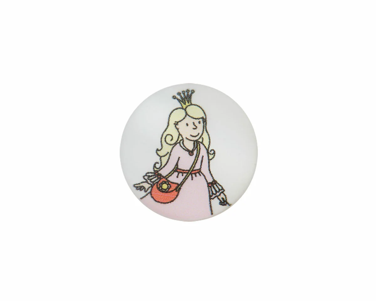 Kinderknopf PRINZESSIN ANNELI, Union Knopf