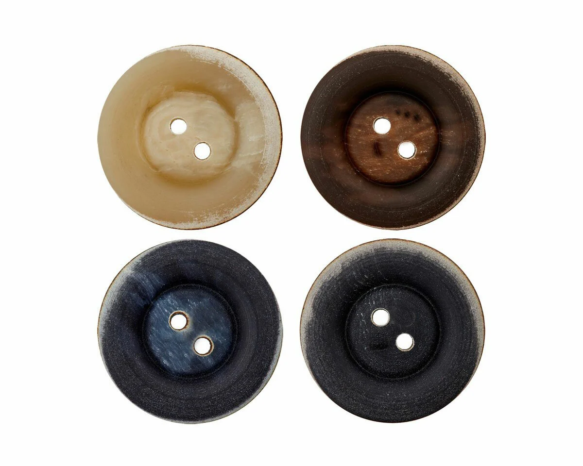 Kunststoffknopf VINTAGE, matt, Union Knopf