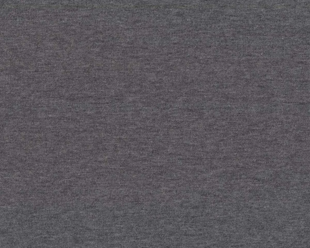 Kuschel-Sweat MELANGE, dunkelgrau meliert