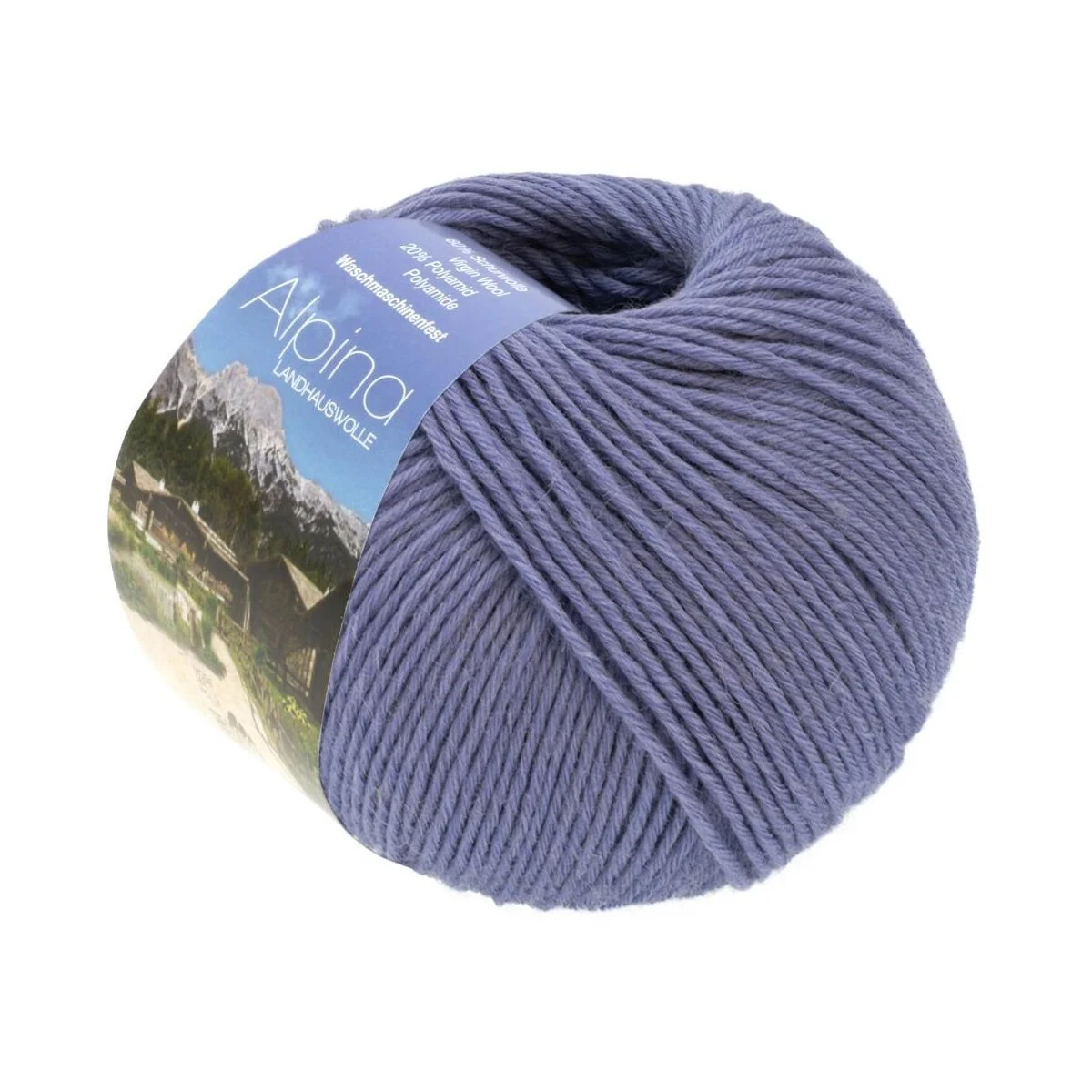 Lana Grossa - Alpina Landhauswolle 0069 veilchenblau