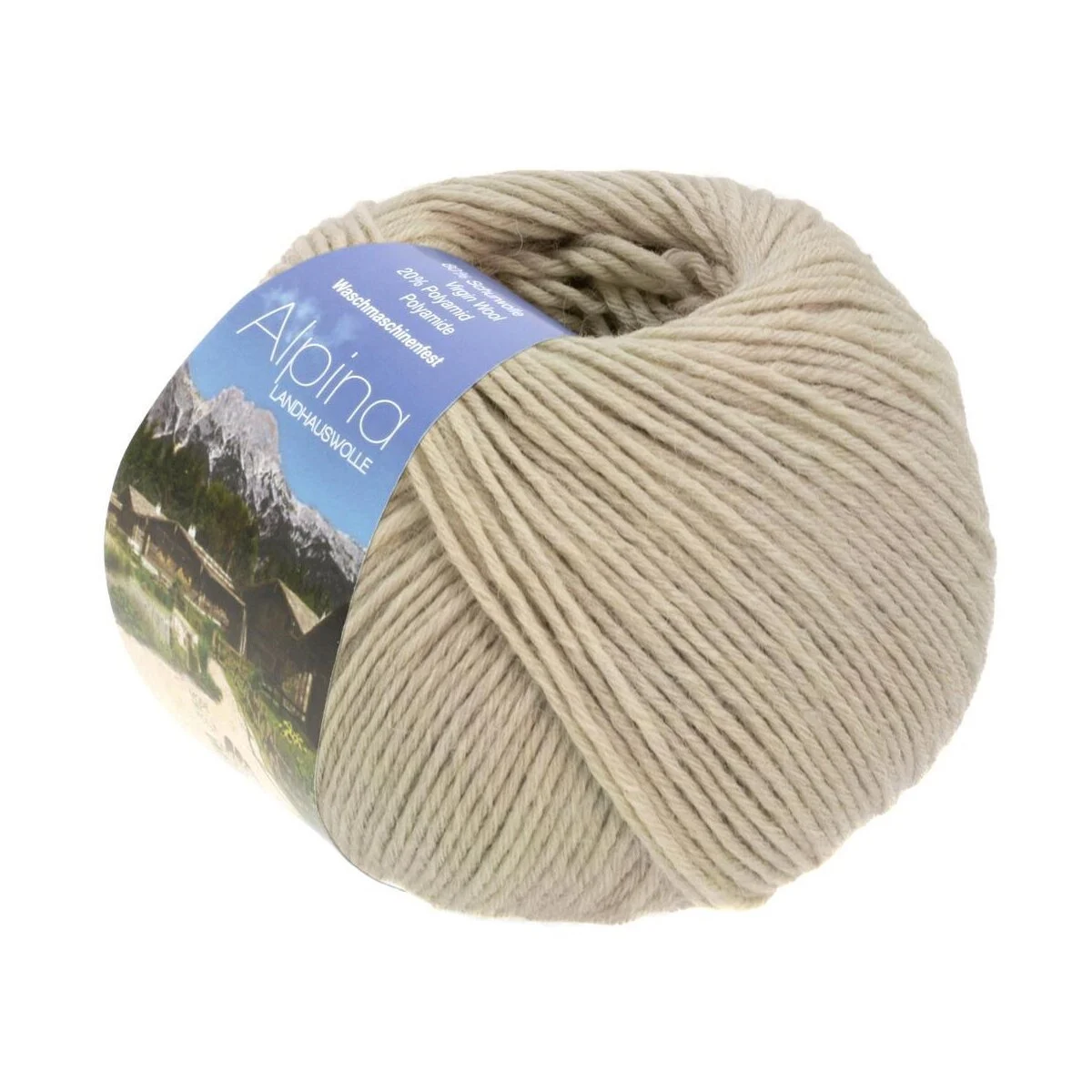 Lana Grossa - Alpina Landhauswolle 0072 hellbeige