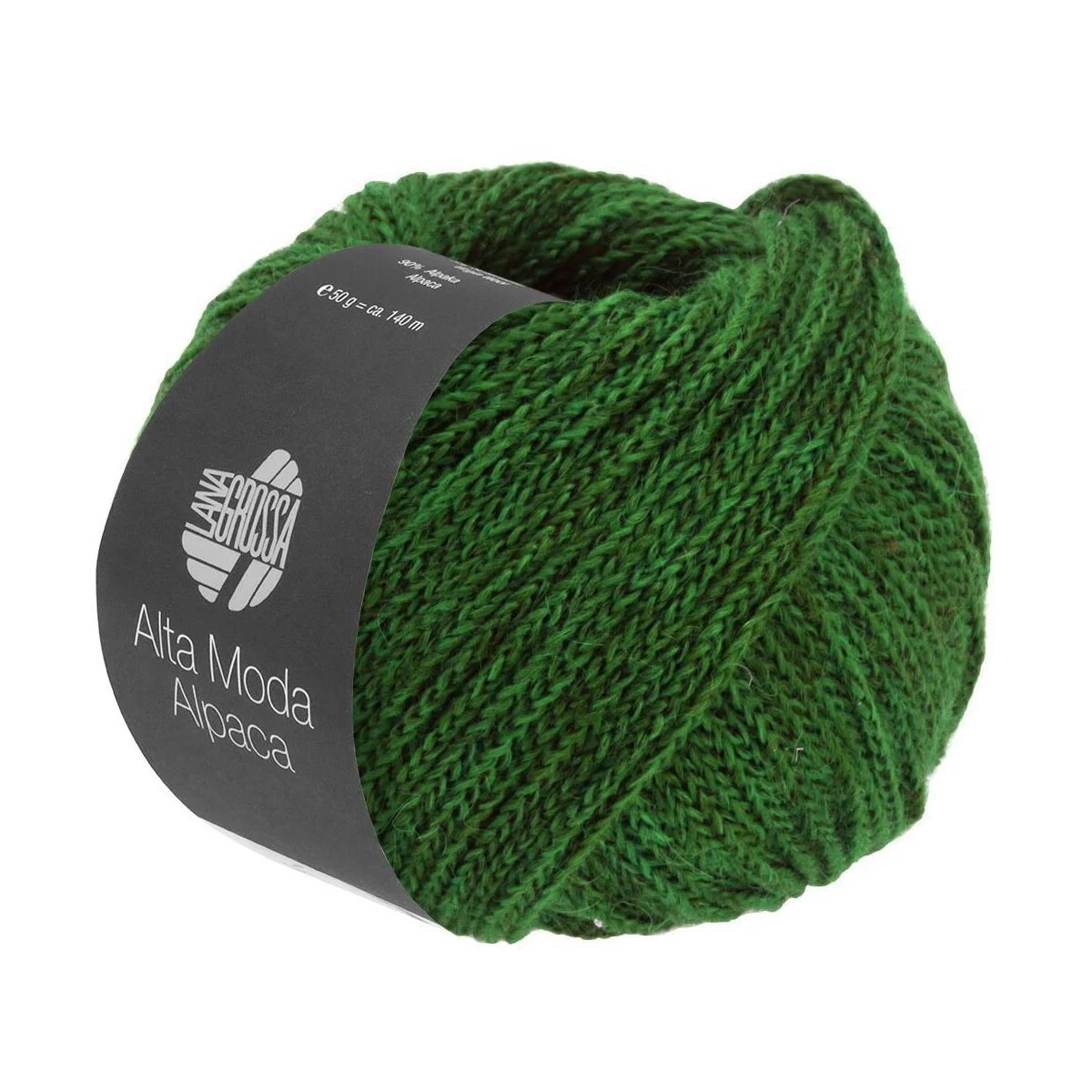 Lana Grossa - Alta Moda Alpaca 0098 flaschengrün