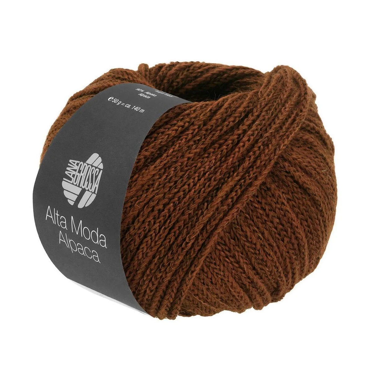 Lana Grossa - Alta Moda Alpaca 0104 schokobraun