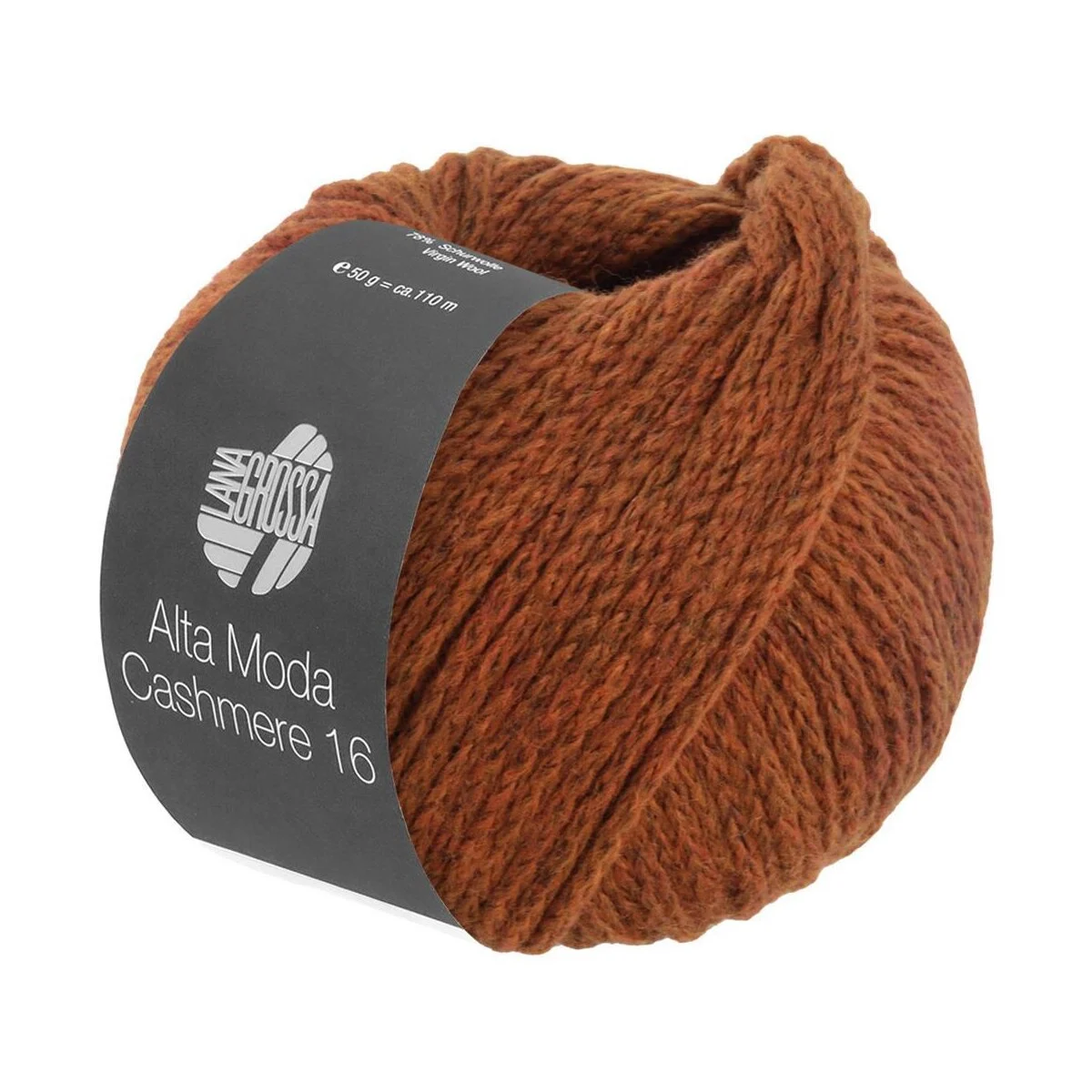 Lana Grossa - Alta Moda Cashmere 16 0064 nussbraun