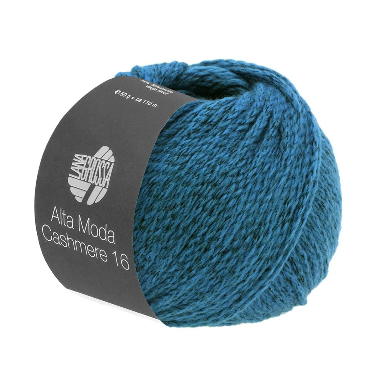 Lana Grossa - Alta Moda Cashmere 16 0068 jeansblau