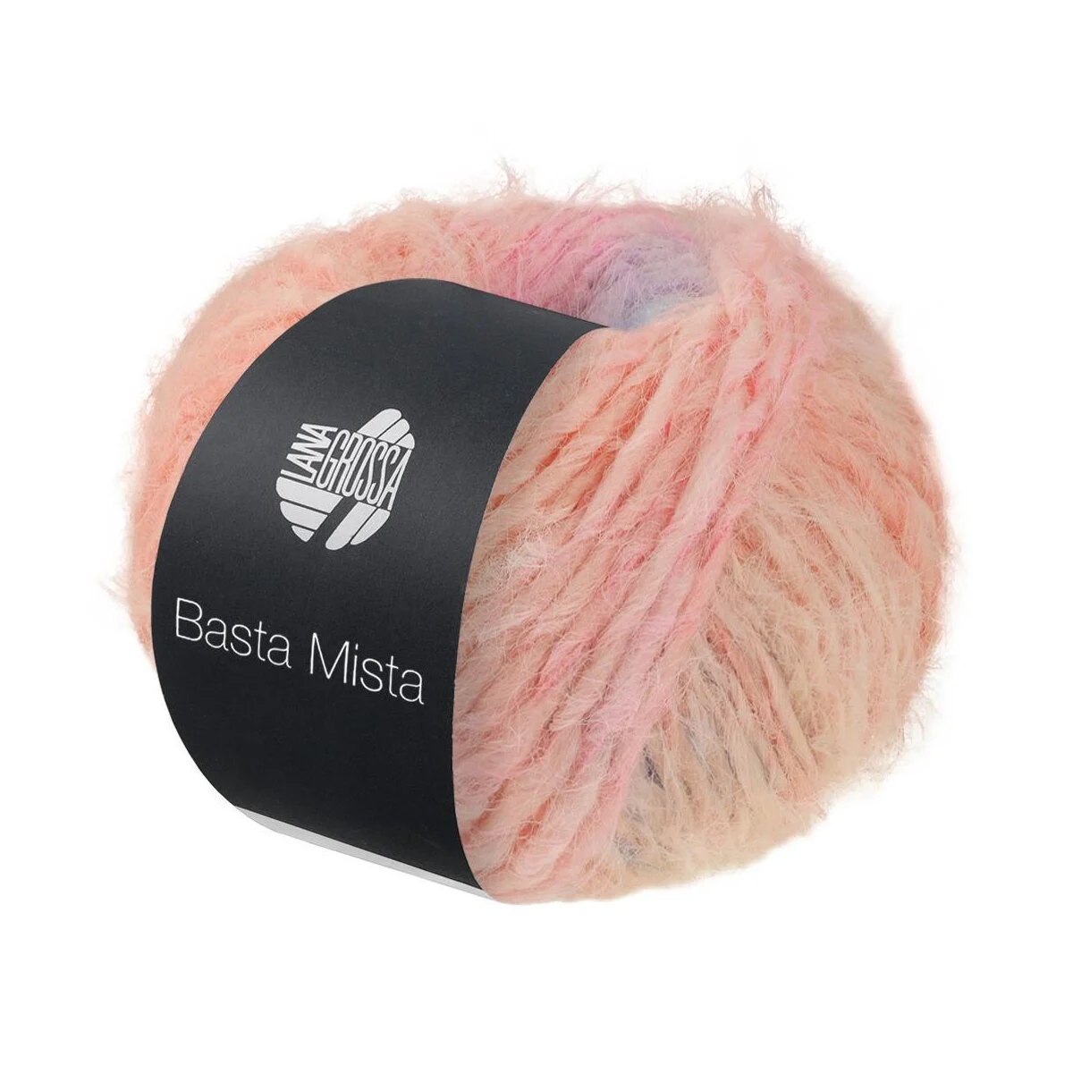 Lana Grossa - Basta Mista 0113 limette türkis aqua lachs rosa flieder