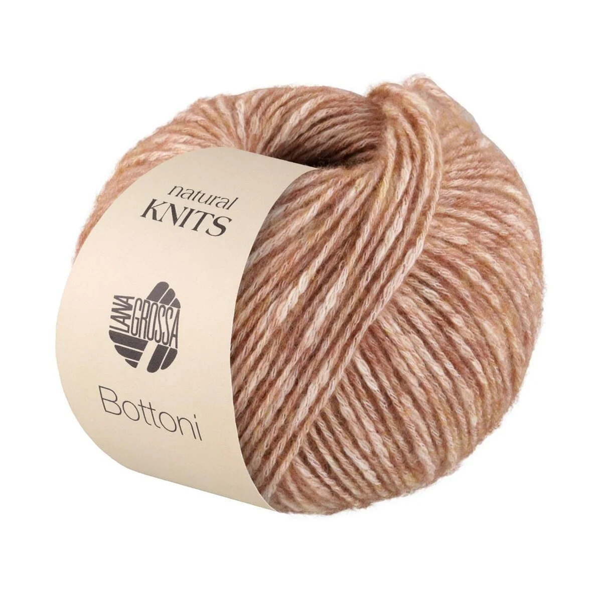 Lana Grossa - Bottoni 0001 camel creme