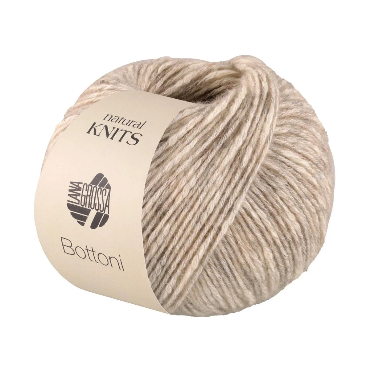 Lana Grossa - Bottoni 0013 graubeige creme