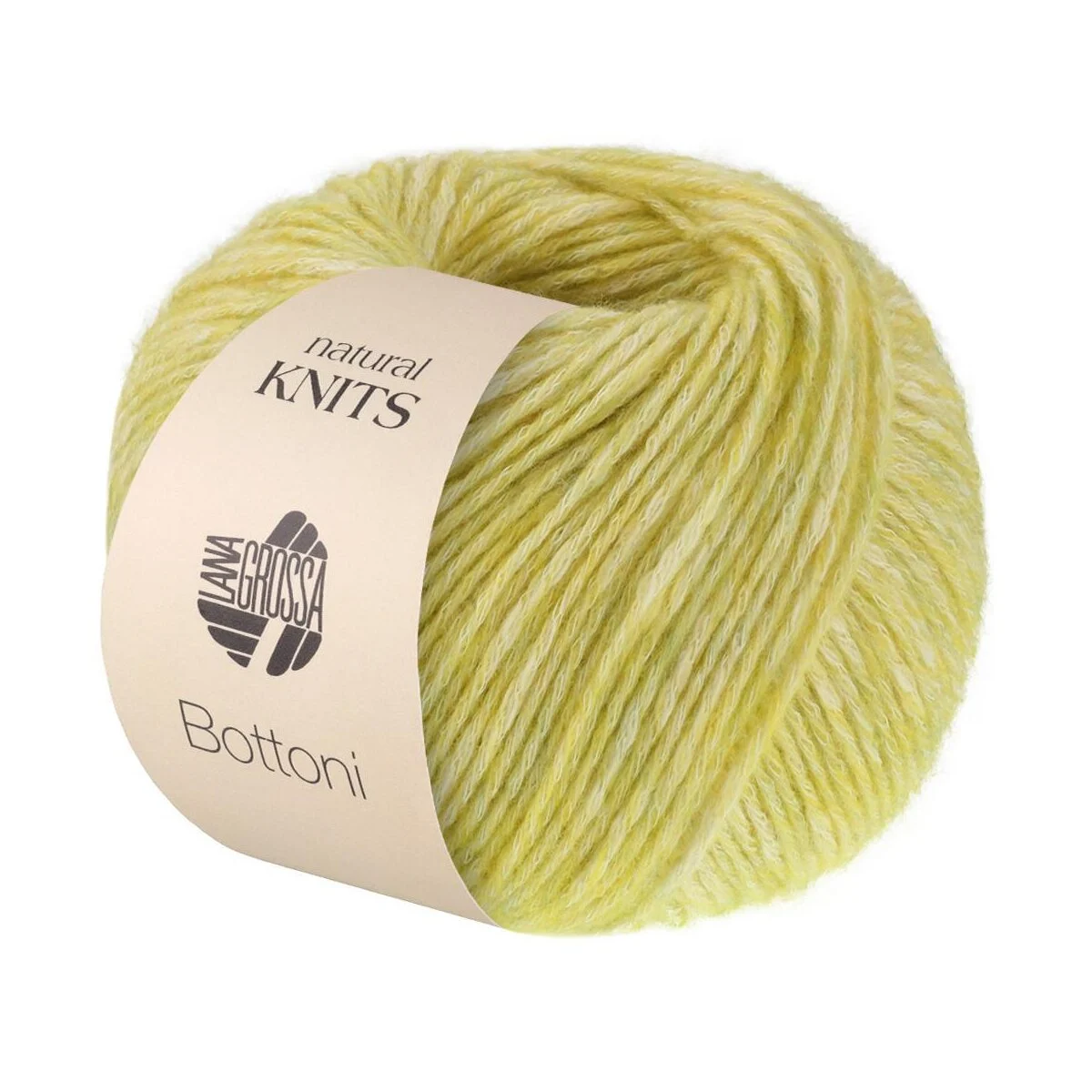 Lana Grossa - Bottoni 0019 zitrusgelb creme