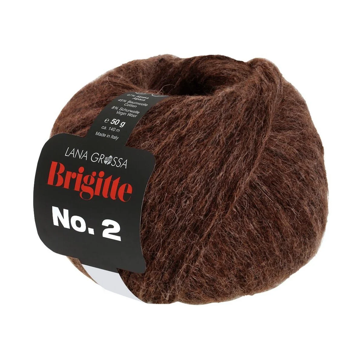 Lana Grossa - Brigitte No. 2 0068 schokobraun