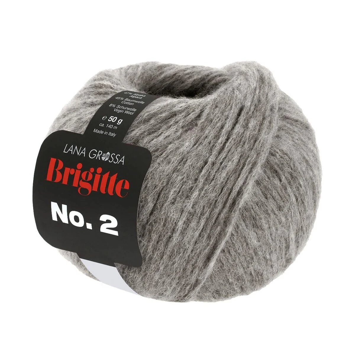 Lana Grossa - Brigitte No. 2 0070 hellgrau