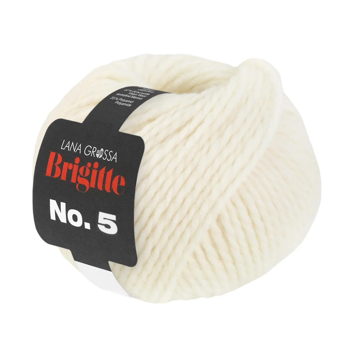 Lana Grossa - Brigitte No. 5 0001 weiß