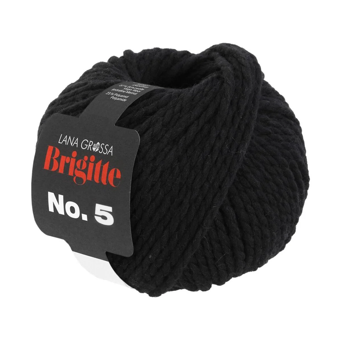 Lana Grossa - Brigitte No. 5 0003 schwarz