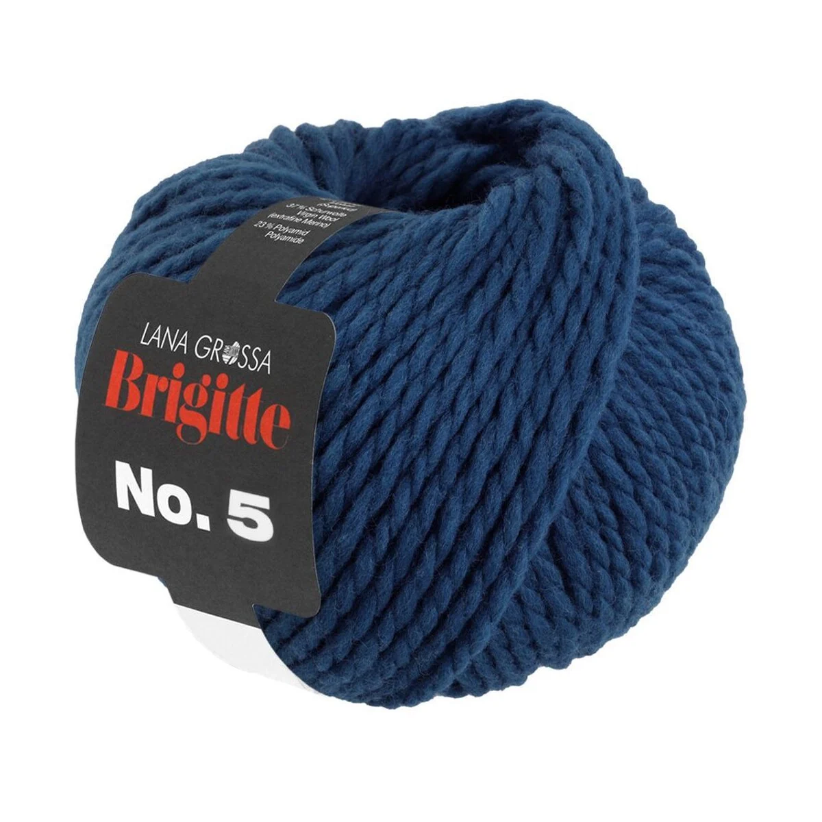 Lana Grossa - Brigitte No. 5 0004 tintenblau