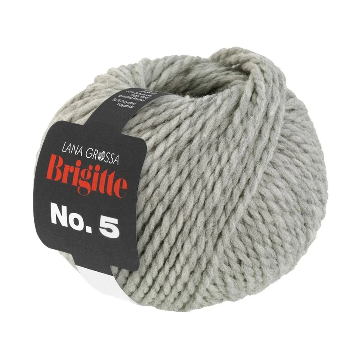 Lana Grossa - Brigitte No. 5 0008 hellgrau